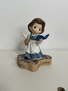 Precious Moments Disney “Dreams Really Do Come True” Belle Beauty Beast Figurine