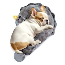 Small Dog Calming Pillow for Dogs and Cats, Fluffy Soft Colorful Sleep Bolste...