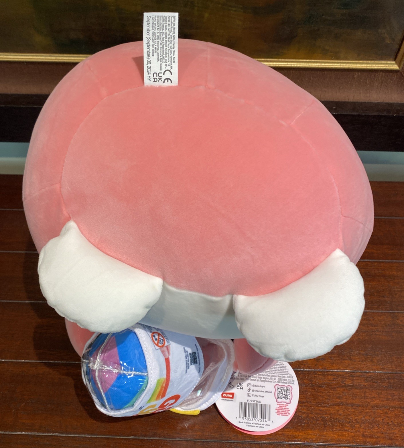 Snackles Zuru Series 2 Chrissie Bunny Gumi Yum 18” Plush New W/tags