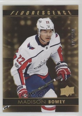 2017-18 Upper Deck Fluorescence Gold 107/150 Madison Bowey #F-48 Rookie RC a3q