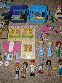 LEGO DISNEY FRIENDS CINDERELLA 41140 30554 Princess Minifigure Lot Parts