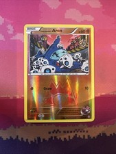 Pokemon Card Team Magma's Aron Double Crisis Reverse Holo 12/34 Near Mint