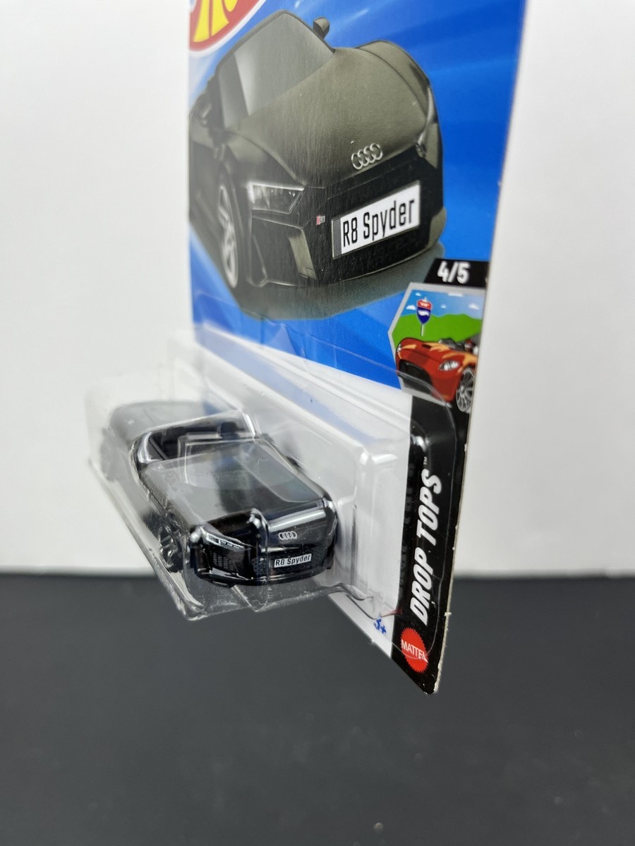 Hot Wheels 2026 Mainline Drop Tops 2019 Audi R8 Spyder Black #130