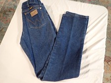 Wrangler Mens Cowboy Cut 13MWZ Original Fit Jeans Size 32x36 Medium blue