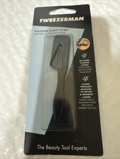 Image of TWEEZERMAN FOLDING ILASHCOMB BLACK Rare