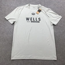 NOBULL Shirt Mens Large Gray CrossFit Games Wells East Nashville Athletic Tee