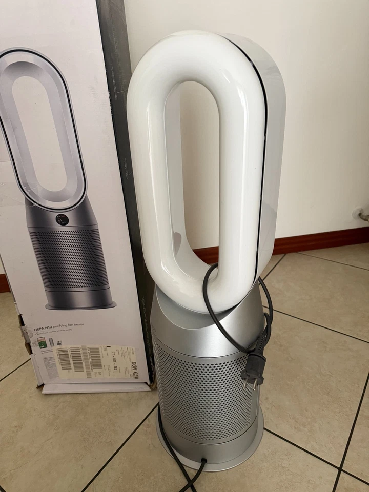 Dyson Pure HP7A Hot+Cool Autoreact Purificatore Aria - Bianco/Nichel HP07 - Immagine 4 di 4