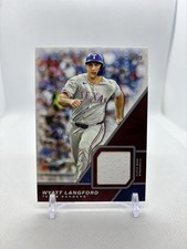 Wyatt Langford Major League Materials Relic 2026 Topps Series 1 Baseball