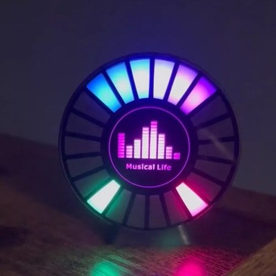 Advanced Vibration Noise Detector With Colored Lights For Investigations