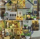 Mini Dollhouse Wooden Kit DIY Craft Tiny House for Decoration- Plant Studio — photo 5