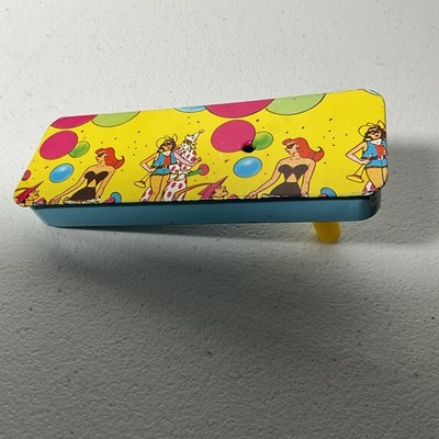 Vintage Tin Toy Jiggle Wiggler Party Dancers Clown Mechanical Novelty Japan