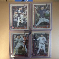 Topps Chrome 2025 Chicago Cubs Cade Horton Matt Shaw Moises Ballesteros Lot