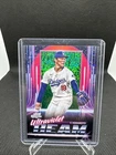 2025 Topps Cosmic Chrome Yoshinobu Yamamoto Ultra Violet Beam /75 Green SP