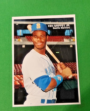 1989 KEN GRIFFEY MOTHER'S COOKIES  TEAM ISSUE SQUARE WHITE BORDER PROOF 3  NRMT