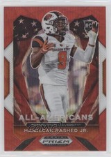 2021 Panini Prizm Draft Picks All-American Ruby Wave Hamilcar Rashed Jr #189 ln4