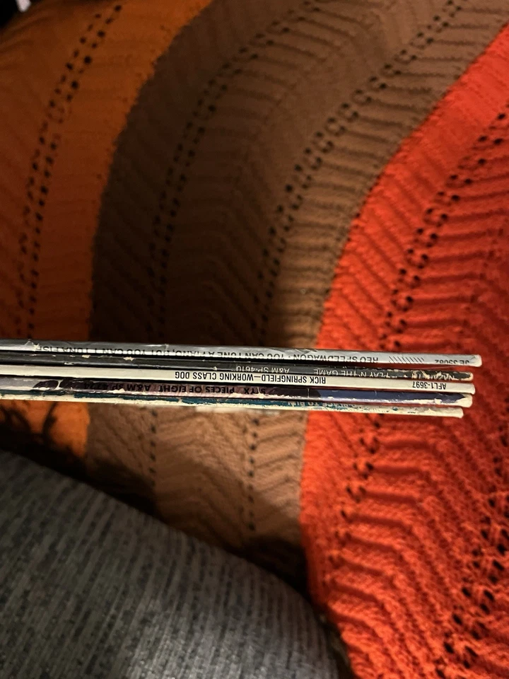 70s 80s Rock Vinyl Lot. Reo Speedwagon, Styx, Rick Springfield, Nazareth, UFO - Image 3 of 3