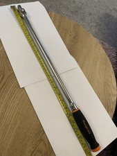 Snap On SHBB24 Orange 1/2" Drive 24" Soft Grip Handle Breaker Bar Orange Wheel