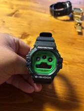 CASIO G-SHOCK Digital Watch Black × Green