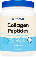 Grass-Fed Bovine Collagen   Hydrolyzed Collagen Peptides Powder, 1 lb 454 g 