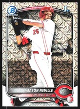 2025 Bowman Draft #BDC-109 Mason Neville Chrome Mojo Refractor