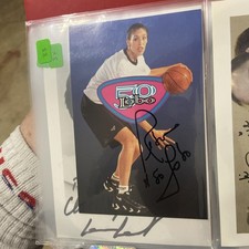 Rebecca Lobo Hand Signed Autographed 4 x 6 Photo - Women's Basketball HOF 50
