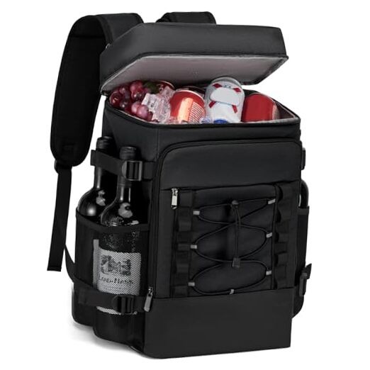 40-Can Insulated Cooler Backpack for Men & Women with Leak-Proof Design