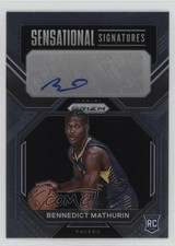 2022-23 Panini Prizm Sensational Signatures Bennedict Mathurin #SS-BM Auto g9t
