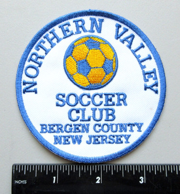  NORTHERN VALLEY BERGEN COUNTY NEW JERSEY SOCCER CLUB COLLECTIBLE PATCH