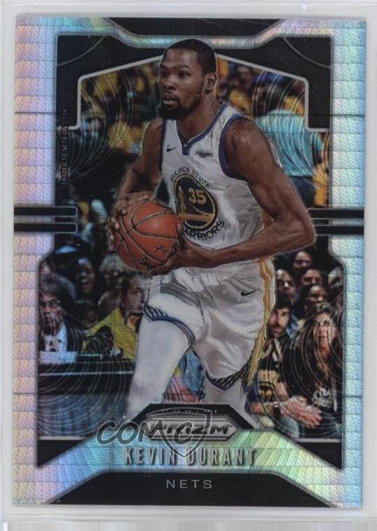 2019-20 Panini Prizm Hyper Prizm Kevin Durant #210 1k7n