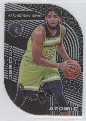 2019-20 Panini Obsidian Atomic 73/99 Karl-Anthony Towns #13 0vf5