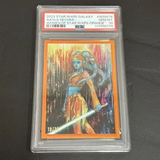 2023 Star Wars Galaxy Aayla Secura Women Of Star Wars Orange /25