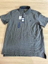 NWT IZOD Advantage Performance Gray Short Sleeve Polo Shirt Men's XL