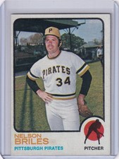 1973 Topps Baseball #303 Nelson Briles - Pittsburgh Pirates