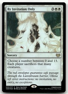 By Invitation Only (Foil) - Innistrad: Crimson Vow