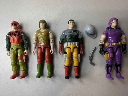 GI Joe Cobra 1980s Vehicle Driver Lot Vintage 3.75” ARAH Action Figure Hasbro