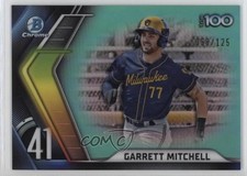 2022 Bowman Chrome Scouts Top 100 Aqua Refractor 59/125 Garrett Mitchell 7jo
