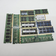 Mixed DDR2 DDR3 RAM Lot Desktop Laptop Memory 4GB 1GB Sticks Untested