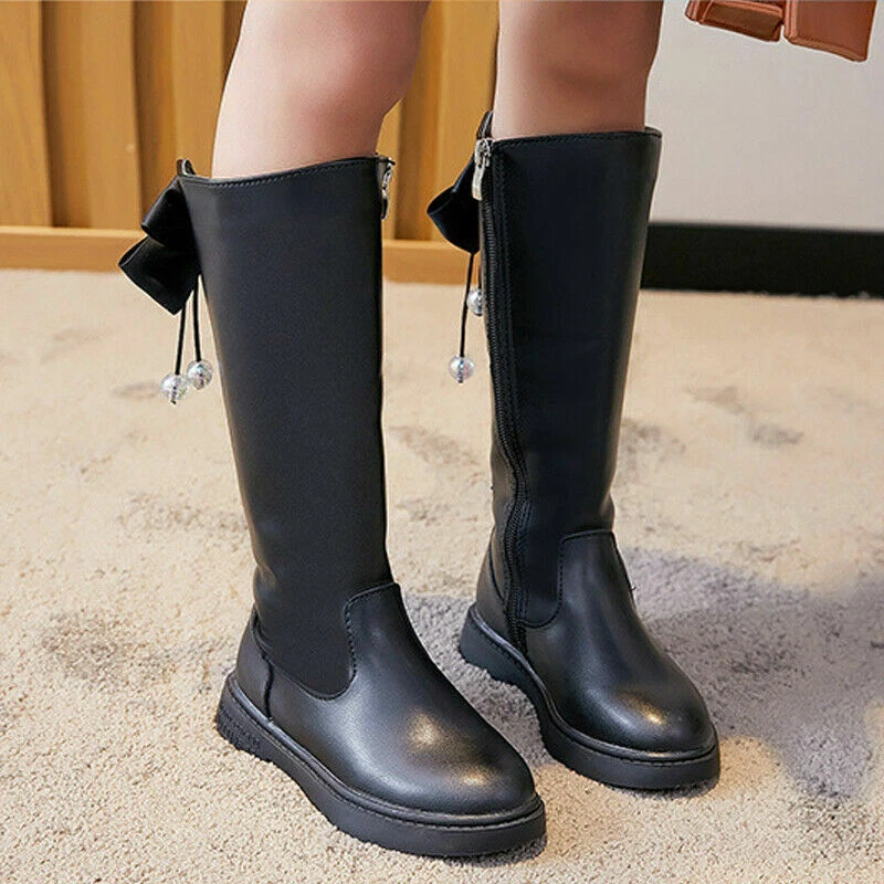 Girls knee high store boots size 1