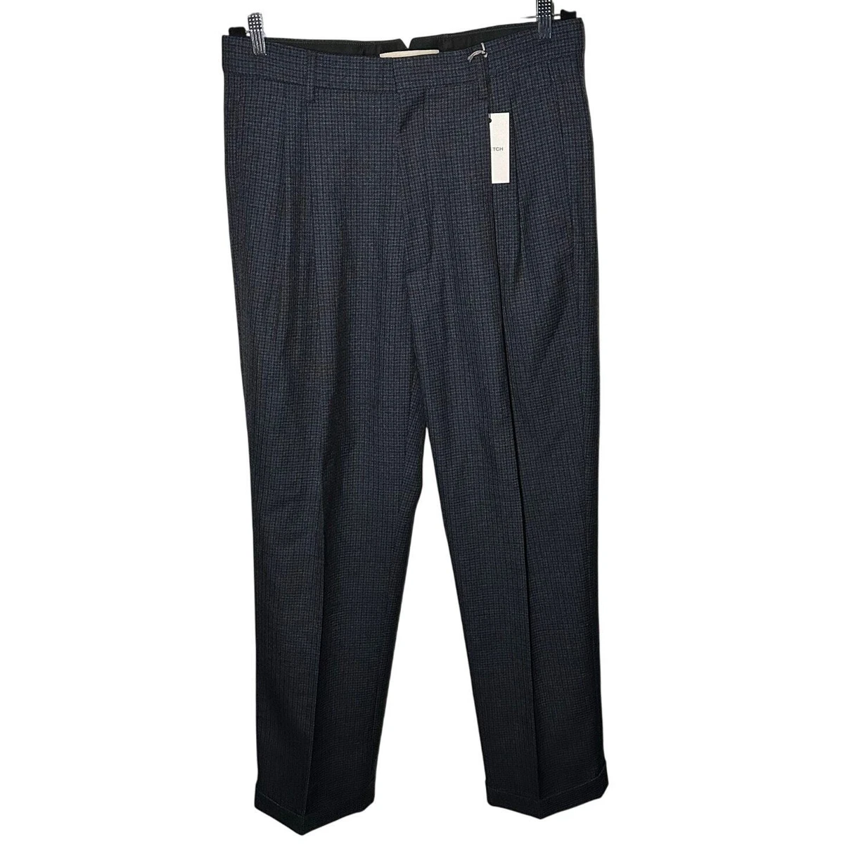 パンツ MARNI BLACK PINSTRIPE WOOL TROUSERS 44 Marni Black