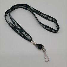 Jameson Irish Whiskey Lanyard - Green - Shoestring Type ID Badge Holder