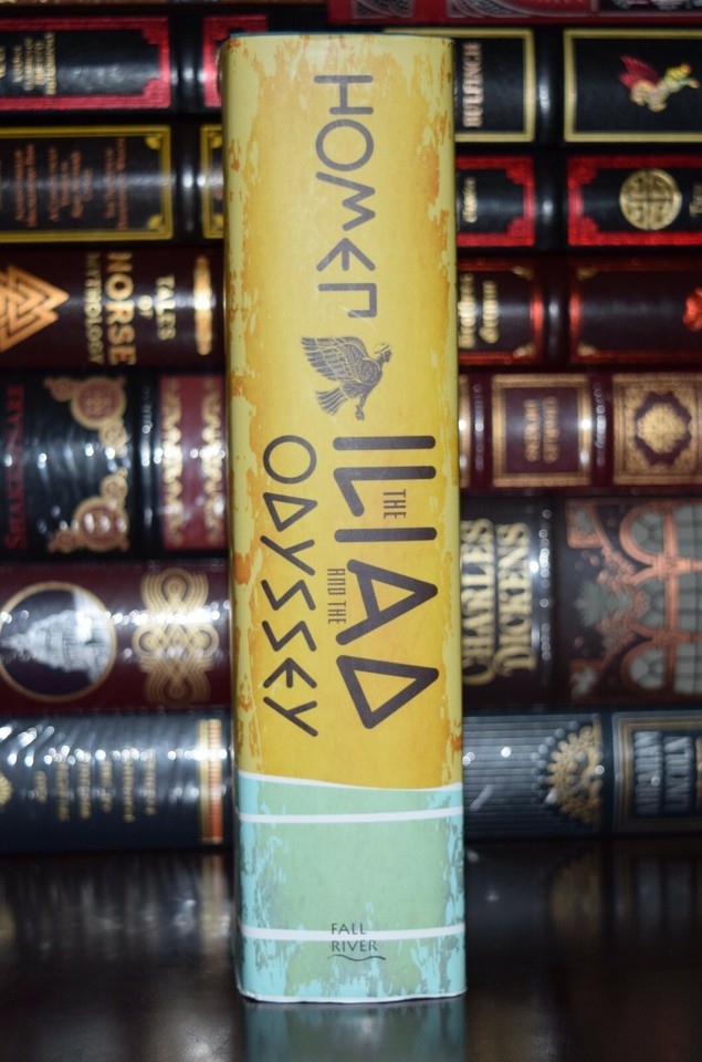 HOMER: The Iliad & the Odyssey (Deluxe Hardbound Edition