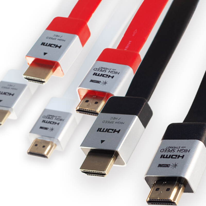 Thumbnail - 1,5m 2m 3m 5m Hdmi 2.0 Flach 4k Ultra Hd 2160p Full Hd 3d Arc Hdr
