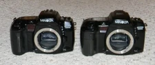 2 - Minolta Maxxum 700si - 35mm Camera Bodies - FOR PARTS ONLY !! - READ !!