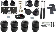 3/8" Air Ride Suspension w/Air Lift D2500 & Shock Relocator Fits 1958-64 Impala
