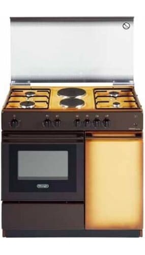 De Longhi Cucina a Gas 4 Fuochi 2 Piastre Forno Elettrico 86x50 cm SEK 8542  N ED | eBay