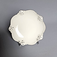 1 Schmuck-Schale Korb m. Durchbruch rund elfenbein Rosenthal Porzellan Sanssouci