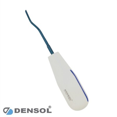 Dental Luxating Elevator 2mm Double Curved Forward Plastic Handle TGA DENSOL 