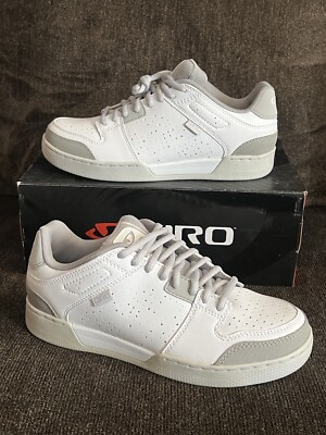 Giro Jacket Cycling Shoes-Flat Pedal Shoes White Color Men's Size