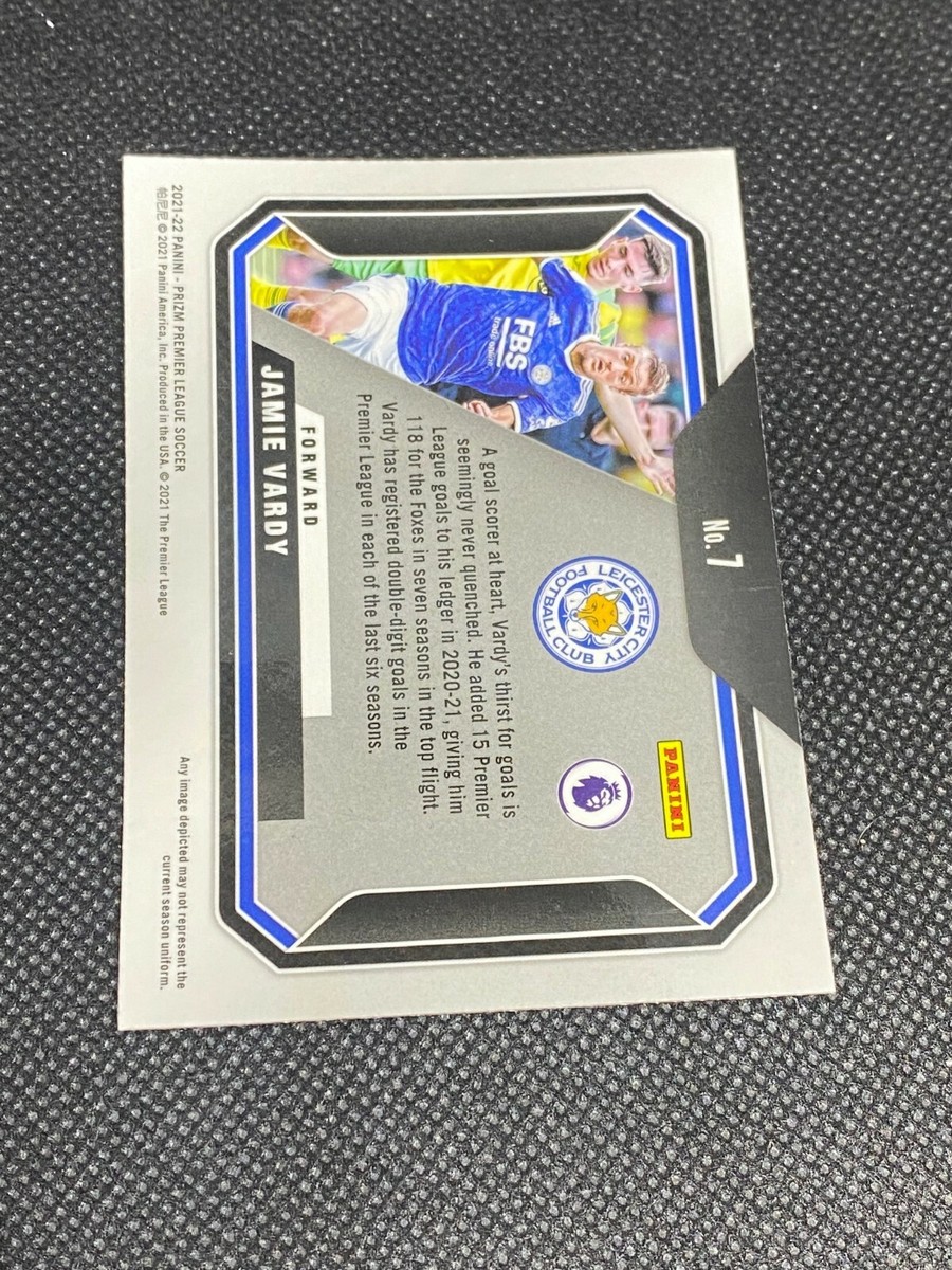Jamie Vardy 2021-22 Panini Prizm Premier League Scorers Club #7