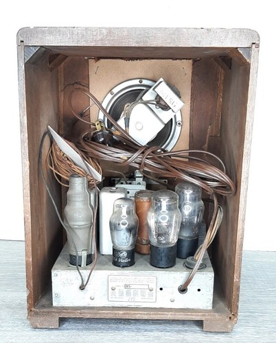 Antique Emerson 36 Radio Wood Tube Tombstone Radio 1930s Vintage Original Works - Picture 6 of 15